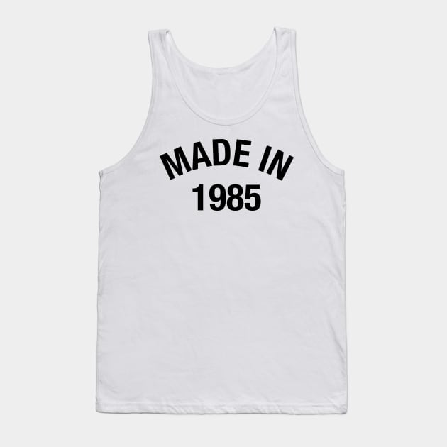 1985 Tank Top by eyesblau